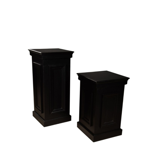 Black Craftsman Pedestal