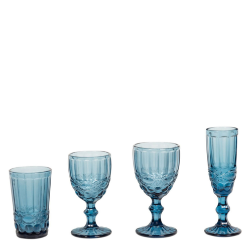 Blue Glassware
