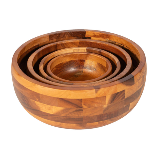 Braun Woodware Bowls