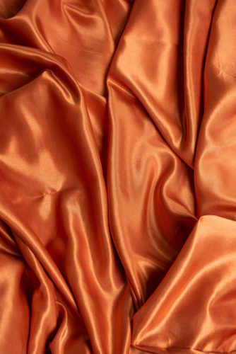 Burnt Orange Dupioni
