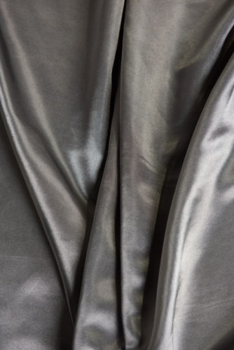 Charcoal Dupioni