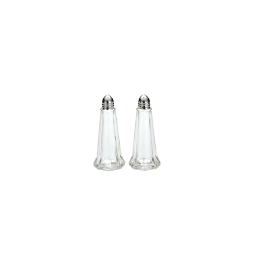 Chrome Top Salt & Pepper Shakers
