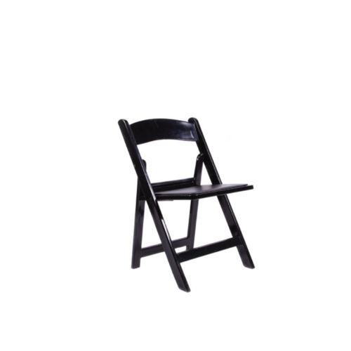 Folding Chair - Black Resin