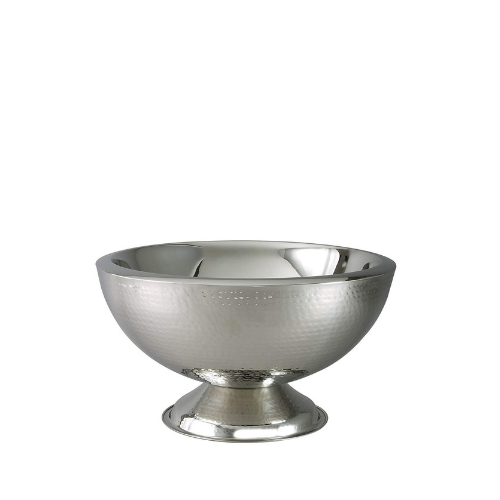 Hammered Punch Bowl