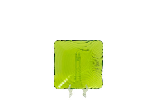 Lime Green Maze Salad Plate, 6 5/8"