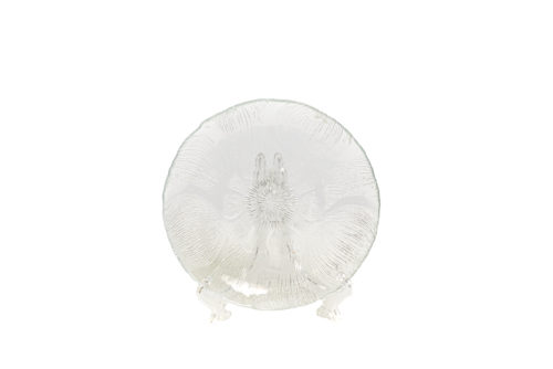 Magnolia Glass Plate, 7.75"