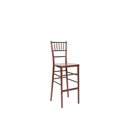 Mahogany Chiavari Bar Stool