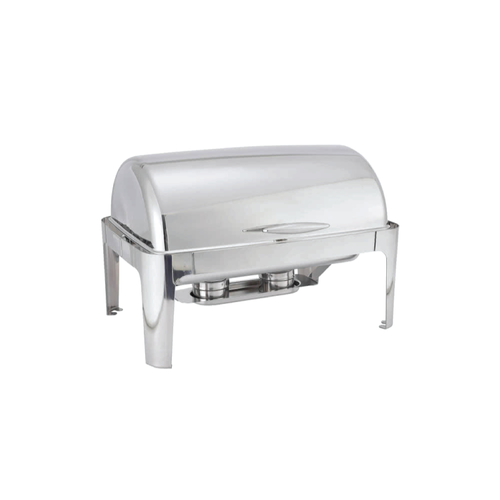 Stainless Roll-top Rect. Chafing Dish