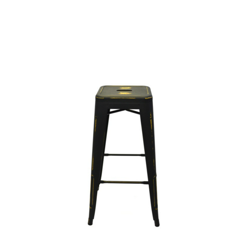 Tolix Distressed Bar Stool