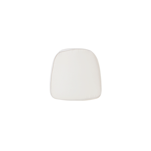 White Chiavari/Horizon Cushion