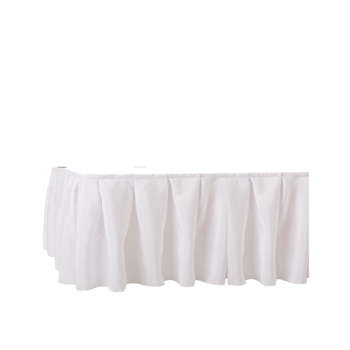 White Stage Skirting