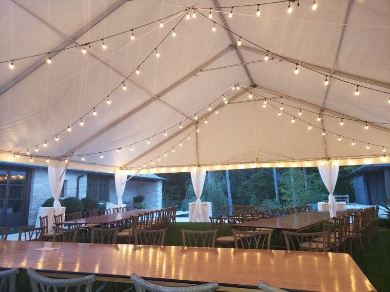 Slide Track Tents